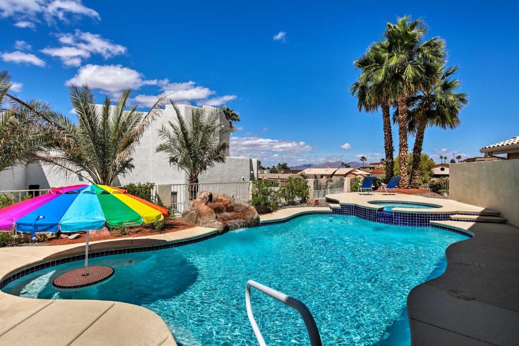 3 Mi to Lake Havasu Luxe Home with Pool and Spa!